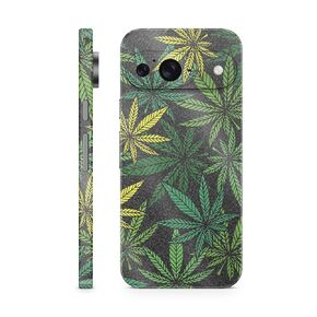 Glossy Glitter Laptop Skin Compatible with Pixel 9 - Kanati - Premium 3M Vinyl Protective Wrap Decal Cover - Easy to Apply | Crafted in The USA by MightySkins