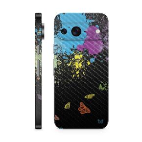 Carbon Fiber Laptop Skin Compatible with Pixel 9 - Eagle Nebula - Premium 3M Vinyl Protective Wrap Decal Cover - Easy to Apply | Crafted in The USA by MightySkins
