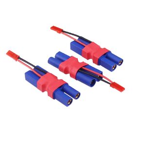 3pcs EC5 Male to Female Connector with in-line JST Male 20awg 5cm Cable Parallel Power Adapter for Camera Gimbal(B172-3)