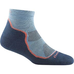 Darn Tough Vermont Light Hiker 1/4 Lightweight with Cushion Cosmic Purple SM (US 4.5-7)