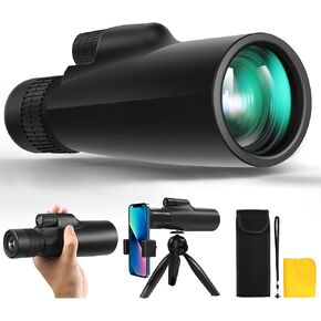 10-30x50 Monoculars for Adults High Powered，Monocular is Suitable for All Kinds of Outdoor Activities, Monocular Telescope can be Matched with Cell Phone Holder and Tripod.