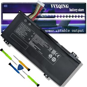 GK5CN-00-13-3S1P-0 Battery Replacement for Medion for GETAC TONGFANG Schenker XMG Neo 17 Getac GK5CN5ZErazerX6805 GK7CN6S Series 11.4V 46.74Wh for GETAC TONGFANG GK7CN6S