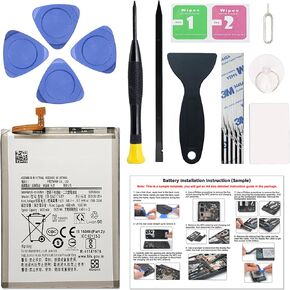 New Upgraded Battery for Galaxy A12 & A21s, EB-BA217ABY Replacement Battery Compatible with Samsung A12 & A21s, with Repair Tools & Instruction