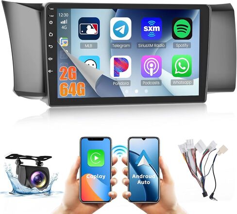 Hikity Android Car Stereo for Toyota GT86/Subaru BRZ 2012 2013 2014 2015 2016 راديو 2 + 64 جيجابايت 9 بوصة تعمل باللمس راديو السيارة Carplay Android Auto Support GPS Navigation WiFi Bluetooth FM EQ كاميرا احتياطية in Saudi Arabia