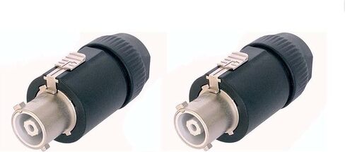 (2) Two Genuine NEUTRIK NAC3FC-HC PowerCON AC Power Connector 32 Amp Heavy Duty in Saudi Arabia