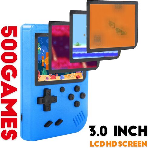 Retro Game Console with 20000 Games,Plug & Play Video Game Console TV Games,4K HDMI 64G 9 Emulators Classic Games, Dual Controllers for Kids Boys & Girls in Saudi Arabia