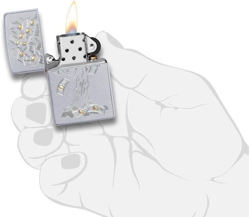 Zippo Currency Lighters in Saudi Arabia