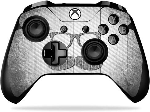 MightySkins Carbon Fiber Skin for Microsoft Xbox One X Controller - Wolf Dreams | Protective, Durable Textured Carbon Fiber Finish | Easy to Apply, Remove, and Change Styles | Made in The USA in Saudi Arabia