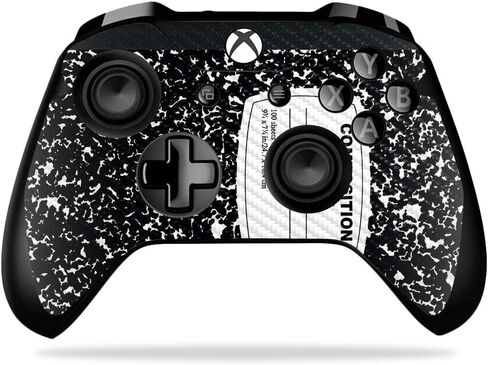 MightySkins Carbon Fiber Skin for Microsoft Xbox One X Controller - Wolf Dreams | Protective, Durable Textured Carbon Fiber Finish | Easy to Apply, Remove, and Change Styles | Made in The USA in Saudi Arabia