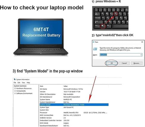 بطارية بديلة 7WNW1 متوافقة مع الكمبيوتر المحمول Dell Latitude 7424 5424 5420 Rugged Extreme Series DMF8C 0DMF8C in Saudi Arabia