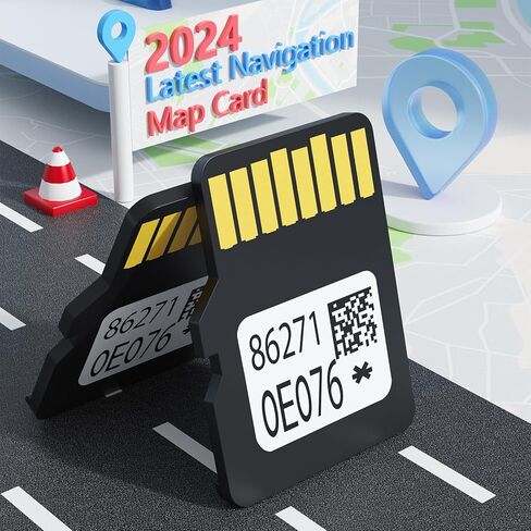 2024 Latest Navigation SD Card Update Fits ONLY Toyota, Toyota Navigation SD Card Update 86271-0E076 Compatible with Toyota Camry, Corolla, 4Runner, Tacoma, Sequoia System for USA & CAN in Saudi Arabia