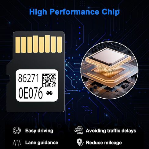 2024 Latest Navigation SD Card Update Fits ONLY Toyota, Toyota Navigation SD Card Update 86271-0E076 Compatible with Toyota Camry, Corolla, 4Runner, Tacoma, Sequoia System for USA & CAN in Saudi Arabia