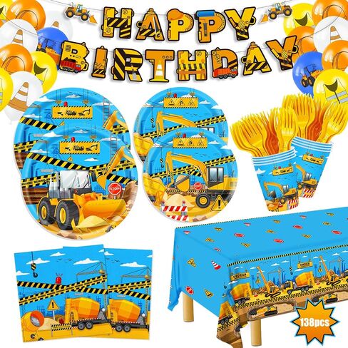 Halloween Paper Plates and Napkins, Halloween Party Supplies, 138pcs Halloween Tableware Set Includes Halloween Plates and Cups Napkins Banner Tablecloth Balloons Forks for Kids, Serve 24 in Saudi Arabia