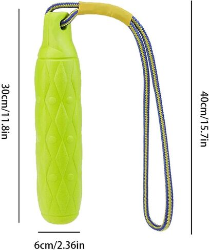 2PCS Floating Dog Toys for Water Fetch, Interactive Dog Toys, 11.8" Dog Water Toys, Dog Pool Float Toys, Outdoor Dog Toys with Rope, Dog Floats for Pool, Dog Throw Toy for Small Medium Large Dogs in Saudi Arabia