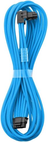 كابل CableMod RT-Series Pro ModMesh بأكمام 12VHPWR 90° StealthSense Direct PCI-e لـ ASUS/Seasonic/Phanteks - البديل B (أسود + أبيض، 16 دبوسًا إلى 16 دبوسًا، 600 مم) in Kuwait