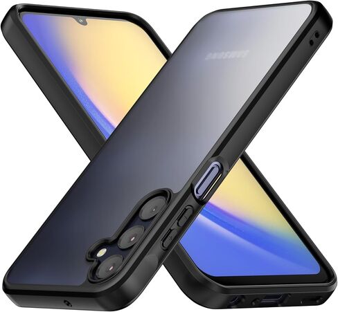 Clear Case for Samsung Galaxy A16 4G / 5G (2024), [Hard PC Back+Soft TPU Bumper] [Anti-Yellowing] Slim Fit Full Protective Shockproof Transparent Case Cover for Samsung Galaxy A16, Clear in Saudi Arabia