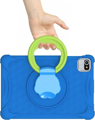 (MB1001 Tablet Case) Transwon Kids Case Cover for Moderness Mouikei Smart Life Within Reach Tablet MB1001 Tablet 10.1 Inch/Okaysea OKS10014 MB1001 KT1006 Tablet/BYYBUO SmartPad T30 Tablet - Black in Saudi Arabia