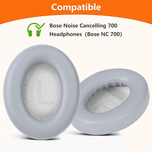Replacement Ear Pads for Bose Noise Cancelling NC700 Headphones, NC700 Replacement earpads with Noise Cancelling Foam, Soft Protein Leather (Black) in Saudi Arabia