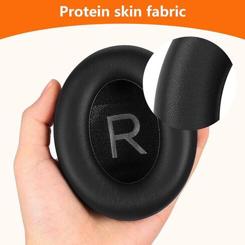 Replacement Ear Pads for Bose Noise Cancelling NC700 Headphones, NC700 Replacement earpads with Noise Cancelling Foam, Soft Protein Leather (Black) in Saudi Arabia