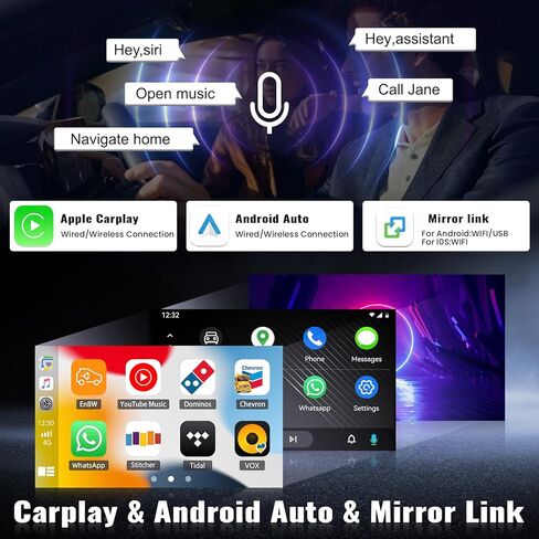 SIXWIN 4G+64G Android 13 Car Stereo for Hyundai Accent 2008-2011 9 Inch Touch Screen with CarPlay Android Auto Mirror Link UI Bluetooth FM GPS Navigation WiFi FM SWC Shot Cut Backup Camera MIC in Saudi Arabia