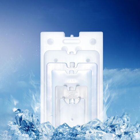 Water Injection Box with Ice Crystals Ice Packs Reusable Freezer Packs Long-Lasting Reusable Ice Pack Perfect for Keeping Food Or Beverages Cold, Coolers, Camping, Beach Coolers in Saudi Arabia