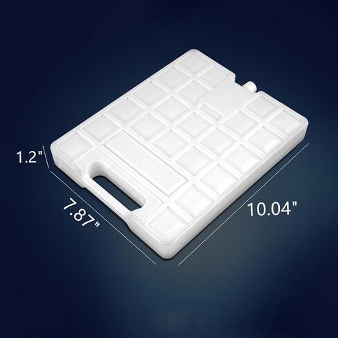 Water Injection Box with Ice Crystals Ice Packs Reusable Freezer Packs Long-Lasting Reusable Ice Pack Perfect for Keeping Food Or Beverages Cold, Coolers, Camping, Beach Coolers in Saudi Arabia