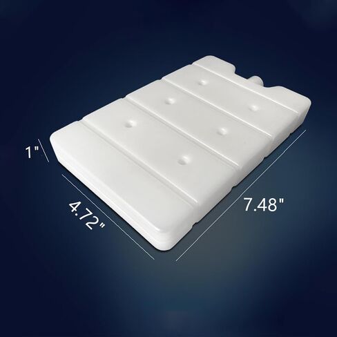 Water Injection Box with Ice Crystals Ice Packs Reusable Freezer Packs Long-Lasting Reusable Ice Pack Perfect for Keeping Food Or Beverages Cold, Coolers, Camping, Beach Coolers in Saudi Arabia