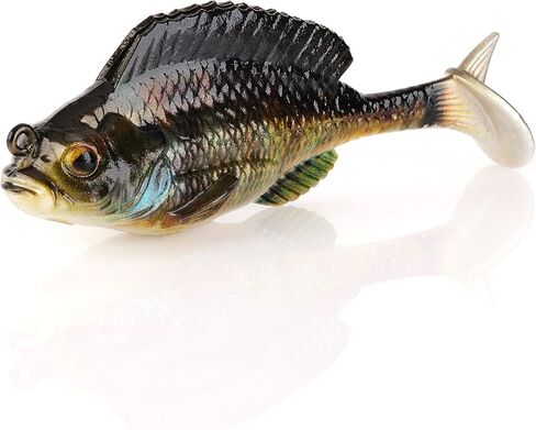 طُعم صيد الأسماك الخيشومية من Savage Gear Structure، 1 أونصة، Bluegill، ملامح واقعية، ألوان وحركة، بناء متين، تصميم بدون أعشاب، لمسة نهائية لطباعة الصور الفوتوغرافية in Kuwait