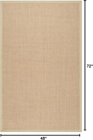 nuLOOM Orsay Casual Sisal Accent Rug, 2x3, Beige in Saudi Arabia