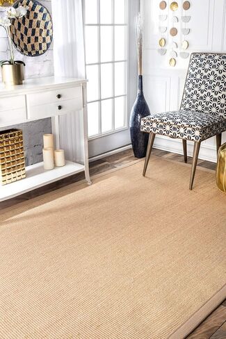nuLOOM Orsay Casual Sisal Accent Rug, 2x3, Beige in Saudi Arabia