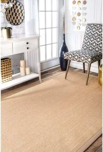 nuLOOM Orsay Casual Sisal Accent Rug, 2x3, Beige in Saudi Arabia