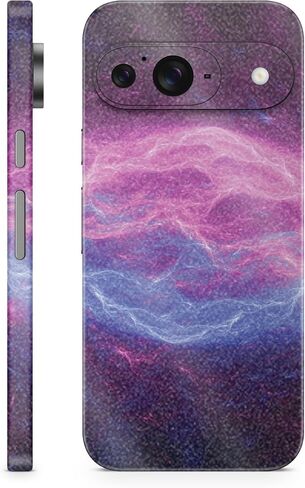 Glossy Glitter Laptop Skin Compatible with Pixel 9 - Mini Dots - Premium 3M Vinyl Protective Wrap Decal Cover - Easy to Apply | Crafted in The USA by MightySkins in Saudi Arabia