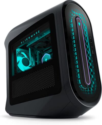 سطح المكتب Dell Alienware Aurora R15 (2023) | Core i7-13700F - محرك الأقراص الصلبة SSD سعة 1 تيرابايت - ذاكرة الوصول العشوائي 32 جيجابايت - Nvidia GeForce RTX 3060 | 16 نواة بسرعة 5.2 جيجا هرتز - 12 جيجا بايت GDDR6 ويندوز 11 هوم أسود (متجدد) in Kuwait