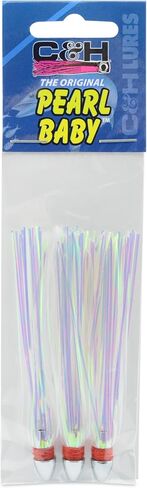 C&H, Pearl Baby Lure, 1/8 oz / 3.54 g Head, 2.5 in / 6.35 cm, 3 pc in Saudi Arabia