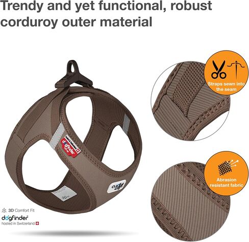 Vest Harness curli Clasp Cord Tan L in Kuwait