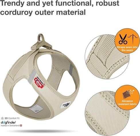 Vest Harness curli Clasp Cord Tan L in Kuwait
