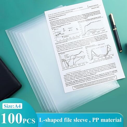 M&G 12 Pack Plastic Envelopes File Folders, Clear Folders for Documents A4 Letter Size Poly Envelopes with Snap Button Closure, Use for School Home Office Suppiles Organizer in Saudi Arabia