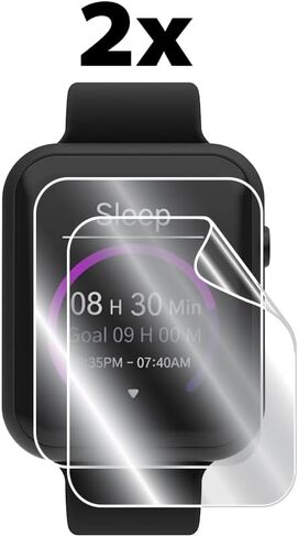 IPG Made for iTouch Air 4 (46 mm) Smartwatch Hydrogel Screen Protector (2 Units) Invisible HD Clear Film Anti Scratch Guard-Smooth/Self-Healing/Bubble Free forAir4-46mm in Saudi Arabia