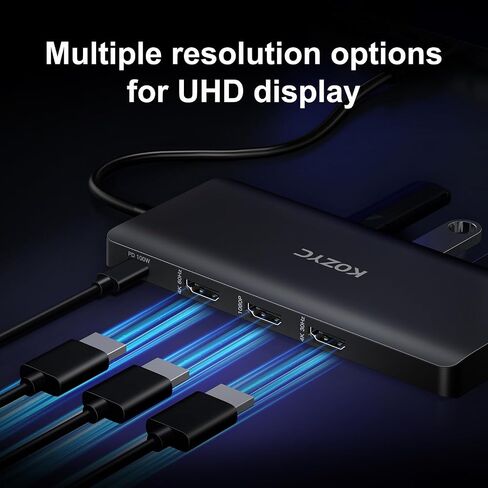 محول USB C إلى HDMI 4K، محول من النوع C إلى HDMI، متوافق مع Thunderbolt 3، وضع بديل DP 1.2/1.4 يدعم 4K 30 هرتز، ثلاثي الأبعاد، نسخة وشاشة ممتدة لأجهزة الكمبيوتر المحمول، Macbook Pro، UHDTV، أخضر in Saudi Arabia