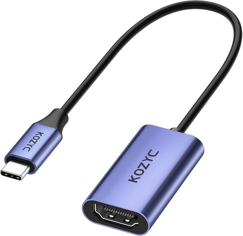 محول USB C إلى HDMI 4K، محول من النوع C إلى HDMI، متوافق مع Thunderbolt 3، وضع بديل DP 1.2/1.4 يدعم 4K 30 هرتز، ثلاثي الأبعاد، نسخة وشاشة ممتدة لأجهزة الكمبيوتر المحمول، Macbook Pro، UHDTV، أخضر in Saudi Arabia