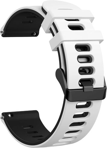 Amzpas Compatible with Coros Pace 2 Watch Band/Coros Apex (42mm), 20mm Quick Release Watch Band Sport Silicone Watch Strap Breathable Wristband for Women Men in Saudi Arabia