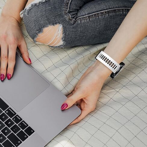 Amzpas Compatible with Coros Pace 2 Watch Band/Coros Apex (42mm), 20mm Quick Release Watch Band Sport Silicone Watch Strap Breathable Wristband for Women Men in Saudi Arabia