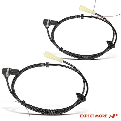 A-Premium ABS Wheel Speed Sensor Compatible with Chevrolet & Buick Models - Impala, Caprice, Commercial Chassis, Roadmaster, 1994 1995 1996 - Rear Center Driver or Passenger Side, Replace# 10232135 in Saudi Arabia