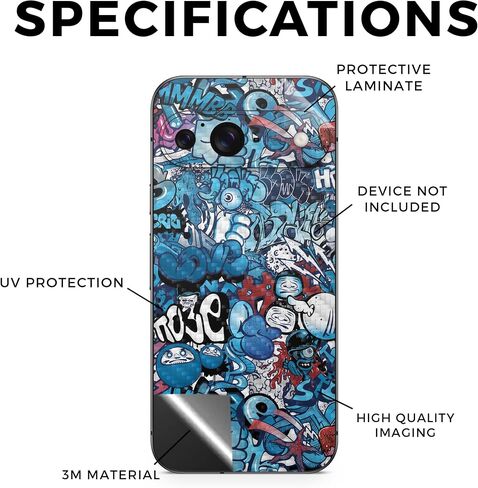 Carbon Fiber Laptop Skin Compatible with Pixel 9 - Monster Mash - Premium 3M Vinyl Protective Wrap Decal Cover - Easy to Apply | Crafted in The USA by MightySkins in Saudi Arabia