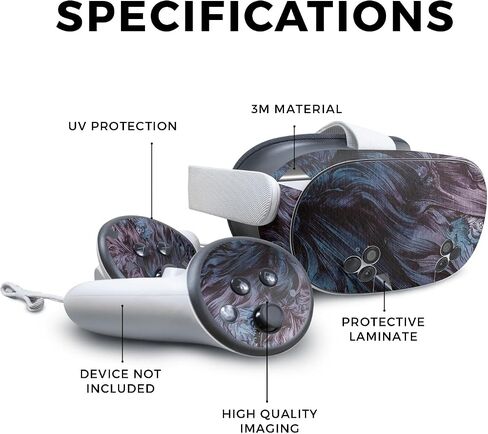 Glossy Glitter VR Skin Compatible with Meta Quest 3S - Green Stone - Premium 3M Vinyl Protective Wrap Decal Cover - Easy to Apply | Crafted in The USA by MightySkins in Saudi Arabia