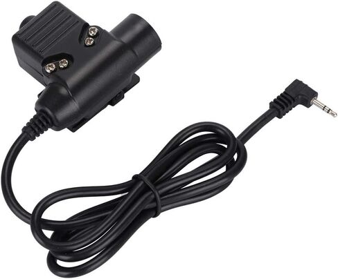 PTT Cable MultiFunctional 2.5mm Single Hole PTT Cable Suitable For ZT/U94 type headset cable & PTT and military standard version plug in Saudi Arabia