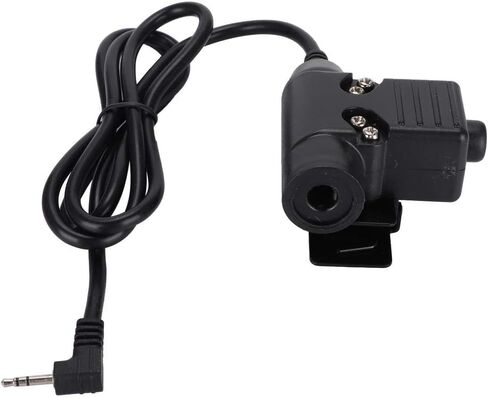PTT Cable MultiFunctional 2.5mm Single Hole PTT Cable Suitable For ZT/U94 type headset cable & PTT and military standard version plug in Saudi Arabia