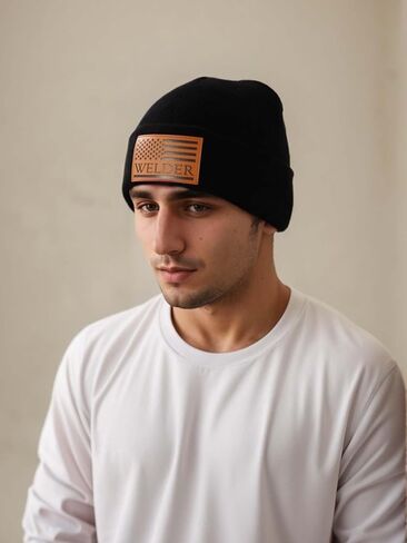 Firefighter Electrician Welder Beanie Hat Gifts for Men Dad Husband Birthday Students Graduation Gifts Accessories Gear Stuff in Kuwait