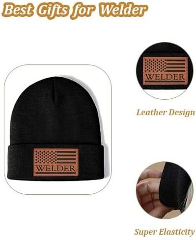 Firefighter Electrician Welder Beanie Hat Gifts for Men Dad Husband Birthday Students Graduation Gifts Accessories Gear Stuff in Kuwait