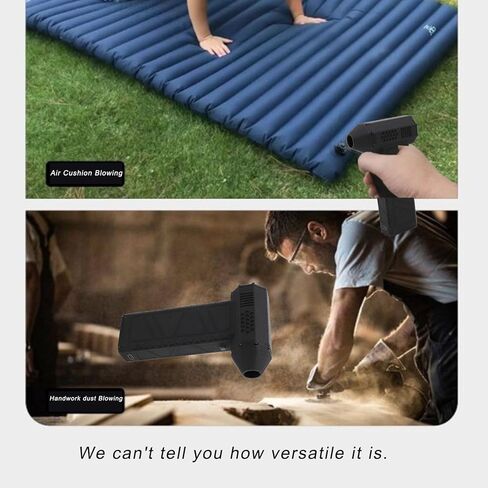 Powerful Portable Electric Jet Blower - 300,000RPM Adjustable, High Temp Resistant, Fast Charging, 16000mAh for Car Computer Keyboard Outdoors in Saudi Arabia